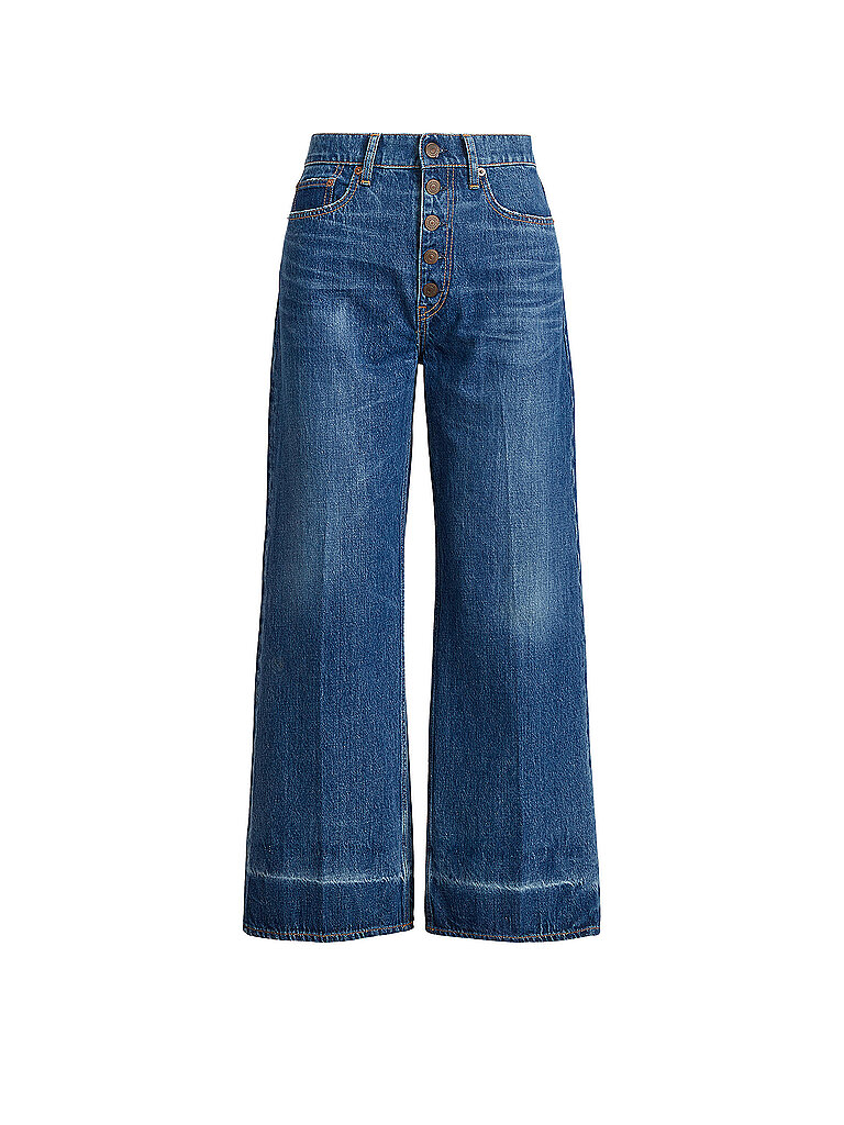 POLO RALPH LAUREN Jeans Wide Leg blau | 26